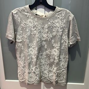 Miu Miu Lace T Shirt